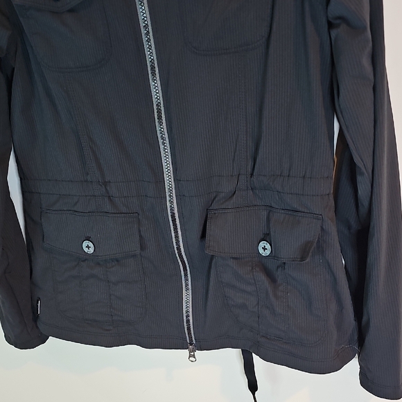 Lole Charcoal Zip up Jacket - Picture 3 of 11